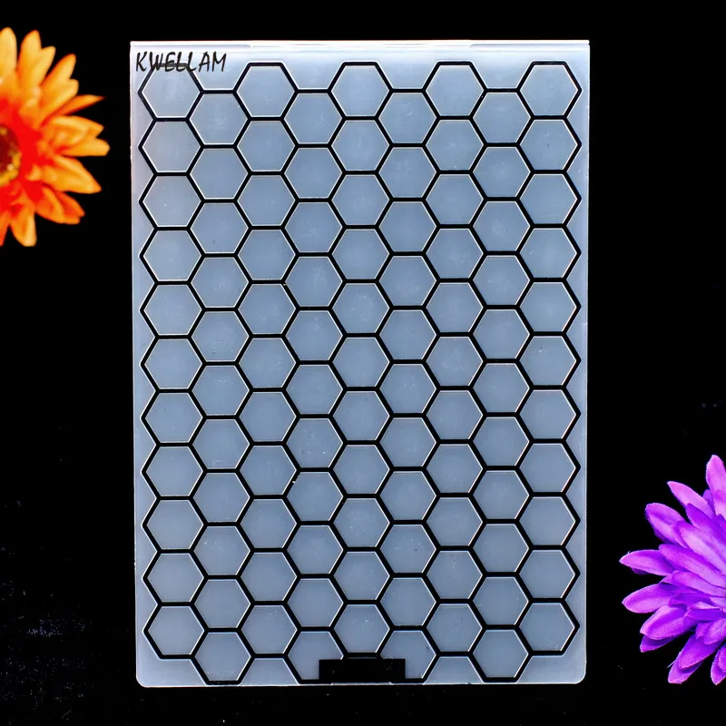 A5 Size Honeycomb Plastic Embossing Folder For Scrapbook DIY Album Card Tool Plastic Template 14.8x21cm KW7042715
A5 Size Honeycomb Plastic Embossing Folder For Scrapbook DIY Album Card Tool Plastic Template 14.8x21cm KW7042715