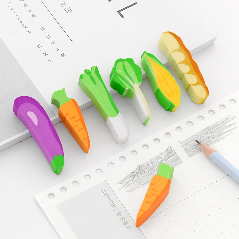 3 pcs/lot Creative Cartoon Cute Vegetable Eraser Child Pupils Examination Like Leather Learning Station Prizes
3 pcs/lot Creative Cartoon Cute Vegetable Eraser Child Pupils Examination Like Leather Learning Station Prizes