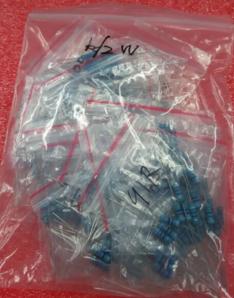 0.5W 1/2W 0.56R-100R 5% Metal Film Resisto-r kit 0.5W 1/2W 0.56ohm to 100ohm 5% 30valuesX10pcs=300pcs 0.5W 5% DIP resisto-r kit
0.5W 1/2W 0.56R-100R 5% Metal Film Resisto-r kit 0.5W 1/2W 0.56ohm to 100ohm 5% 30valuesX10pcs=300pcs 0.5W 5% DIP resisto-r kit