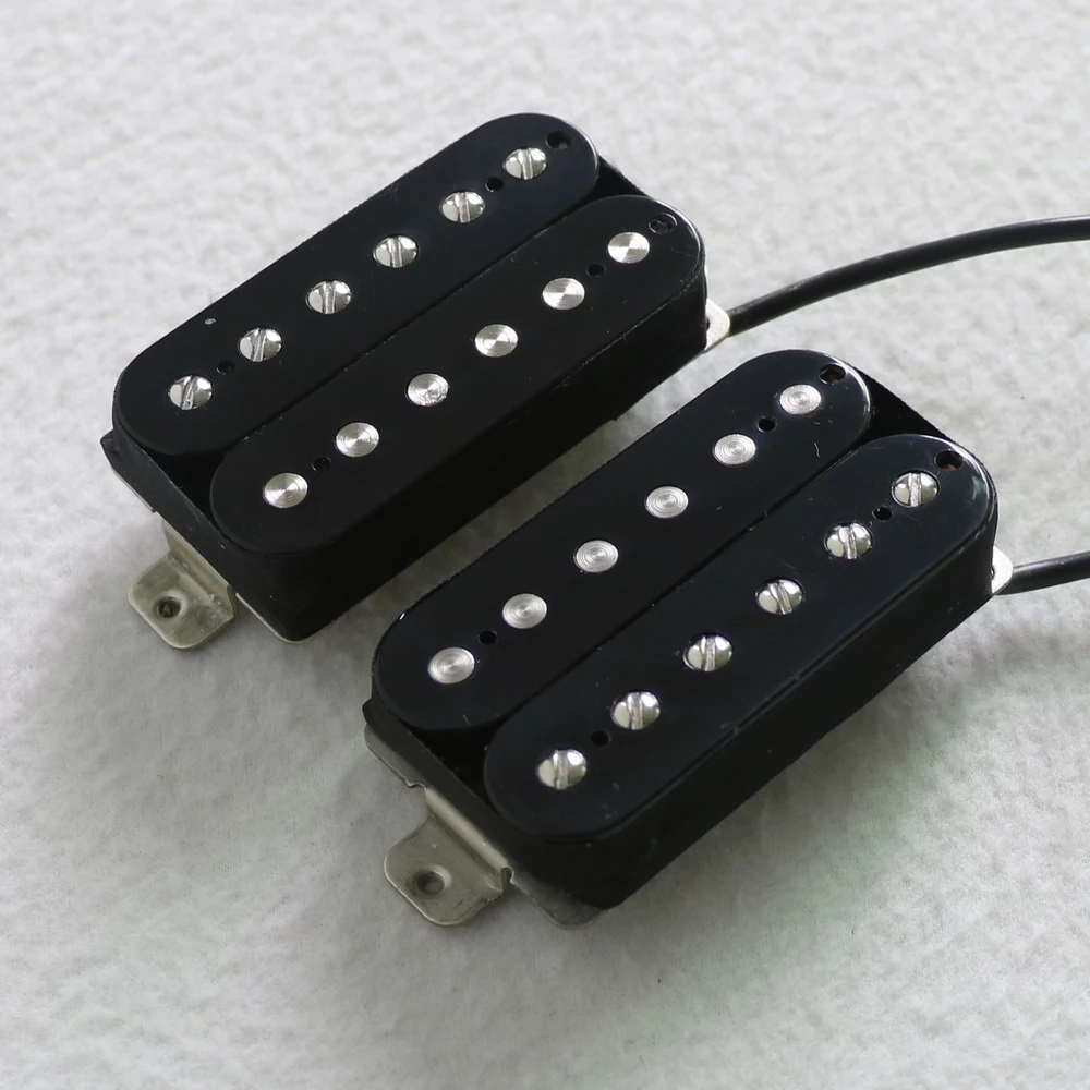 Free Shipping 1 set With rings High output Nickel silver baseplate Alnico 5 humbucker guitar pickup
Free Shipping 1 set With rings High output Nickel silver baseplate Alnico 5 humbucker guitar pickup