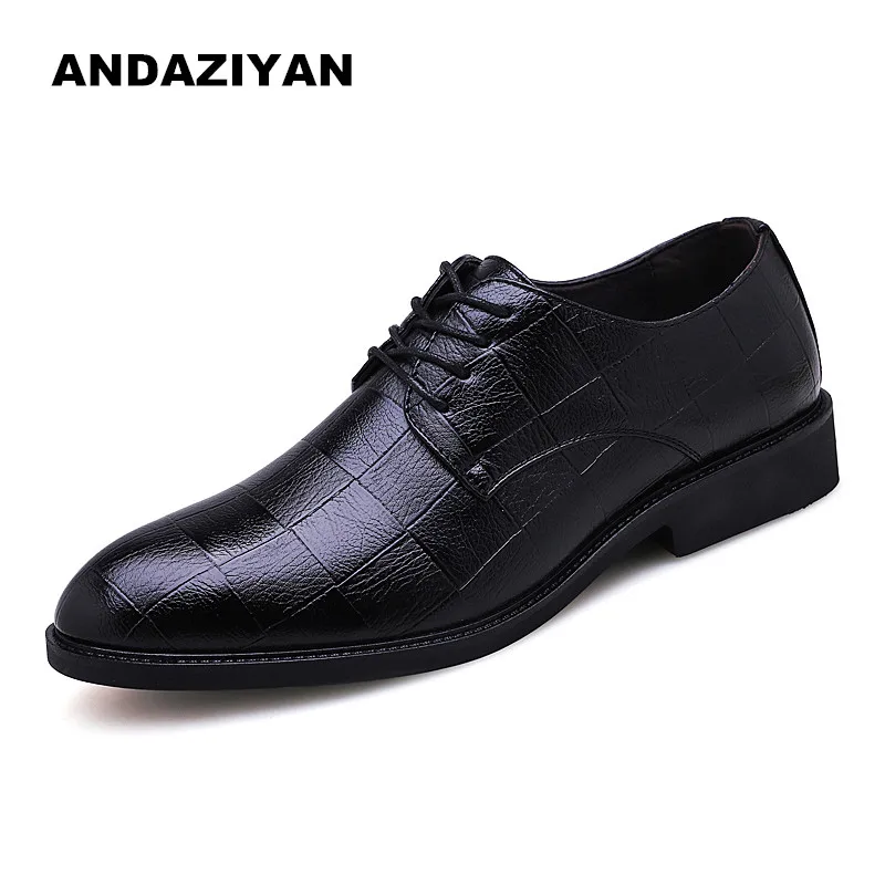 New leather shoes, pointed soft face, British business, increased breathable men shoes
New leather shoes, pointed soft face, British business, increased breathable men shoes