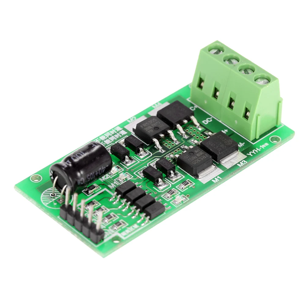 DC5V~27V 5A DC Motor Driver Board Module Reversible Speed Control "H" Bridge PWM Signal Controller
DC5V~27V 5A DC Motor Driver Board Module Reversible Speed Control "H" Bridge PWM Signal Controller