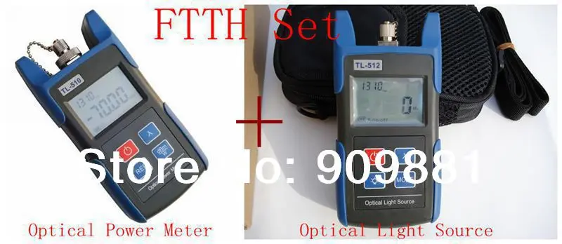 FTTH Optical Multimeter Fiber Equipment TL510C -50 ~ + 26dBm Optical Power Meter And TL512 Optical Light Source High Quality
FTTH Optical Multimeter Fiber Equipment TL510C -50 ~ + 26dBm Optical Power Meter And TL512 Optical Light Source High Quality