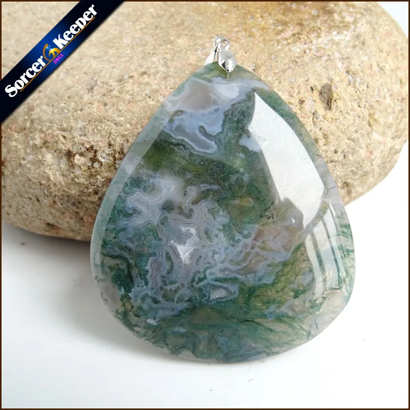 Free Shipping Fashion Jewelry Natural Dendritic Moss Agates Stone Drop Pendant Necklace Timeless Gift For Girl friend SS127
Free Shipping Fashion Jewelry Natural Dendritic Moss Agates Stone Drop Pendant Necklace Timeless Gift For Girl friend SS127