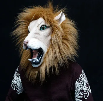 Realistic Top Sales Lion Rubber Animal Mask latex Halloween Masquerade funny Mask
Realistic Top Sales Lion Rubber Animal Mask latex Halloween Masquerade funny Mask