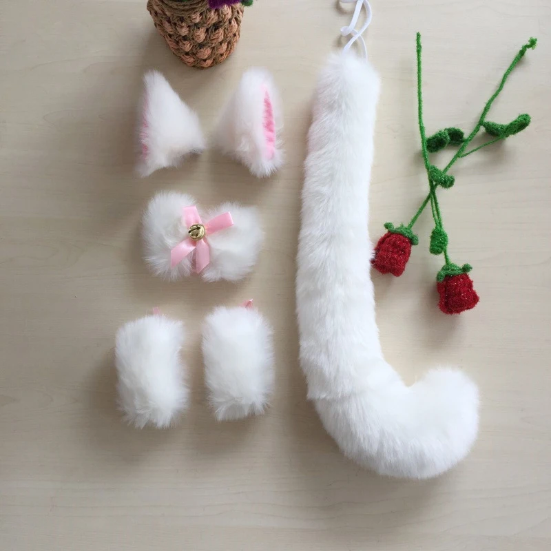 5pcs/set Anime Girl Fox Bunny Cosplay Costumes Suits with Tail Maid Princess Fox Sexy Cosplay Props Club Party Girl Dresses Tool
5pcs/set Anime Girl Fox Bunny Cosplay Costumes Suits with Tail Maid Princess Fox Sexy Cosplay Props Club Party Girl Dresses Tool