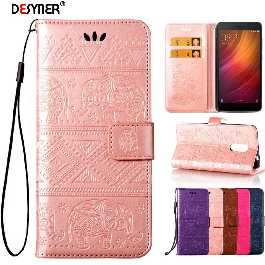 Desyner Elephants Embossed Leather Flip Wallet Phone Case for Xiaomi Redmi 3 3S 3X 4 Pro 4X 4A Note 3 4 Case with card holder
Desyner Elephants Embossed Leather Flip Wallet Phone Case for Xiaomi Redmi 3 3S 3X 4 Pro 4X 4A Note 3 4 Case with card holder