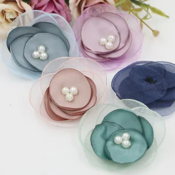 New Arrived Pearls Core decoration Fabric/Net Yarn Handmade Flowers Shape Fashion Florals Diy Garments/Hats/Hair accessories
New Arrived Pearls Core decoration Fabric/Net Yarn Handmade Flowers Shape Fashion Florals Diy Garments/Hats/Hair accessories