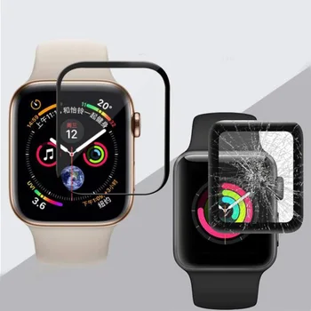 3D Curved Edge Cover Protective Film For iwatch Apple Watch Series 2/3/4/5 38mm 42mm 40mm 44mm Tempered Glass Screen Protector
3D Curved Edge Cover Protective Film For iwatch Apple Watch Series 2/3/4/5 38mm 42mm 40mm 44mm Tempered Glass Screen Protector