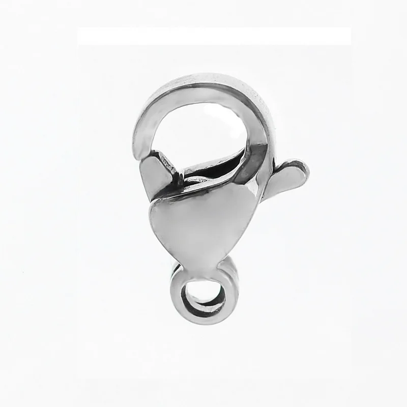 LASPERAL 20PCs Stainless Steel Clasp For Jewelry Lobster Clasps For Necklaces Bracelets Making DIY Jewelry Accessories 9x5.8mm
LASPERAL 20PCs Stainless Steel Clasp For Jewelry Lobster Clasps For Necklaces Bracelets Making DIY Jewelry Accessories 9x5.8mm