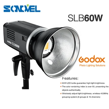 Godox SLB60W 60W 5600K White Version hand held type Outdoors Portable Continuous LED Using Lithium Battery (Bowens Mount)
Godox SLB60W 60W 5600K White Version hand held type Outdoors Portable Continuous LED Using Lithium Battery (Bowens Mount)