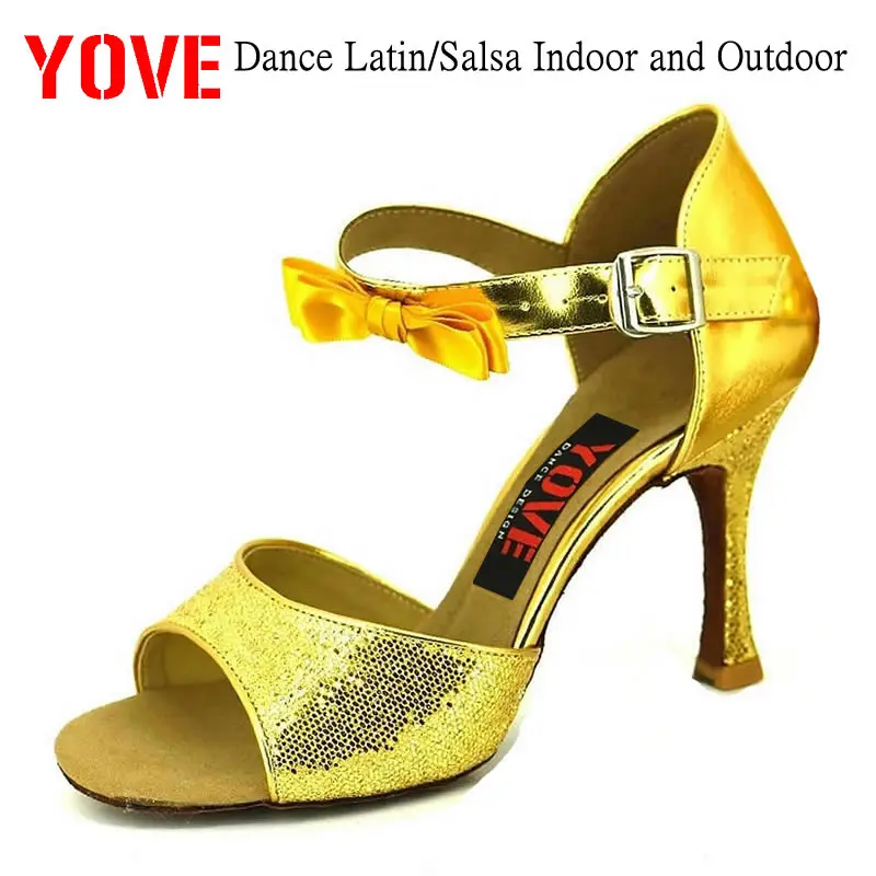 YOVE Style w1611-10 Dance shoes Bachata/Salsa Indoor and Outdoor Women's Dance Shoes
YOVE Style w1611-10 Dance shoes Bachata/Salsa Indoor and Outdoor Women's Dance Shoes