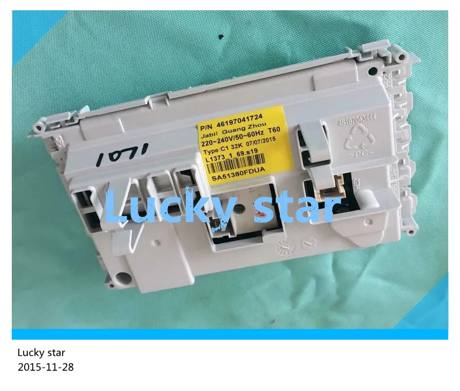 95% new good working High-quality for washing machine Computer board WFS1071CW/1071CS 46197041724 board
95% new good working High-quality for washing machine Computer board WFS1071CW/1071CS 46197041724 board