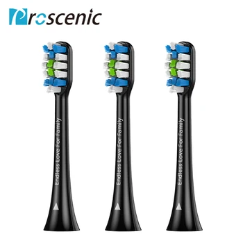 3PCS Replacement Toothbrush Head for Proscenic Electric Toothbrush (Black or White)Big
3PCS Replacement Toothbrush Head for Proscenic Electric Toothbrush (Black or White)Big
