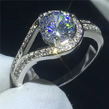 Forever love ring 925 Sterling silver solitaire 0.5ct AAAAA sona Cz Stone Party wedding band ring for women Bridal Finge Jewelry
Forever love ring 925 Sterling silver solitaire 0.5ct AAAAA sona Cz Stone Party wedding band ring for women Bridal Finge Jewelry