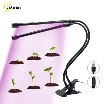 LED Grow Light 8 Level Dimmable 3/9/12H On/Off Timer Lamp 20W For Plant Lamp For Greenhouse Hydroponic Vegetable Flower
LED Grow Light 8 Level Dimmable 3/9/12H On/Off Timer Lamp 20W For Plant Lamp For Greenhouse Hydroponic Vegetable Flower