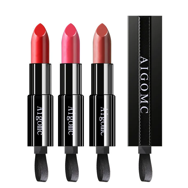 AIGOMC Waterproof Moisturizer Smooth Lipstick Luxury Velvet Lip Stick Matte Long Lasting Sexy Lips Beauty Makeup Women Gift
AIGOMC Waterproof Moisturizer Smooth Lipstick Luxury Velvet Lip Stick Matte Long Lasting Sexy Lips Beauty Makeup Women Gift