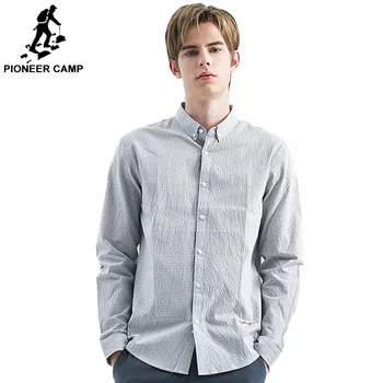 Pioneer Camp Casual Men Shirt Long Sleeve Embroidery Shirts Men Solid Cotton thin Shirt Male Brand Clothings ACC901573
Pioneer Camp Casual Men Shirt Long Sleeve Embroidery Shirts Men Solid Cotton thin Shirt Male Brand Clothings ACC901573