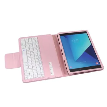 Wireless Bluetooth mini keyboard for Samsung Galaxy Tab S3 T820 9.7 with n shell automatic sleep / wake up cover #10
Wireless Bluetooth mini keyboard for Samsung Galaxy Tab S3 T820 9.7 with n shell automatic sleep / wake up cover #10