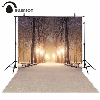 Allenjoy photographic background Park bench road tree tree lights snow backdrop photocall professional customize exclduing stand
Allenjoy photographic background Park bench road tree tree lights snow backdrop photocall professional customize exclduing stand