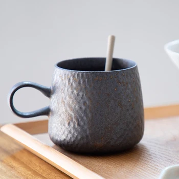 250ml Japanese-style Mug Ceramic Coarse Pottery Handle Mugs Handle Cup Coffee Milk Water Cups Container Drinkware Teaware Decor
250ml Japanese-style Mug Ceramic Coarse Pottery Handle Mugs Handle Cup Coffee Milk Water Cups Container Drinkware Teaware Decor