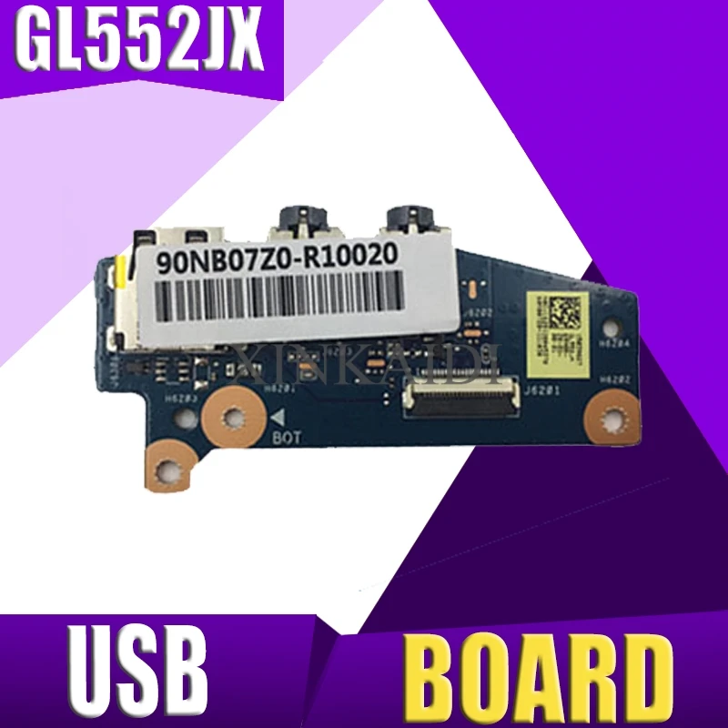 For asus laptop switch board GL552 GL552J GL552JX GL552 GL552V GL552VW notebook USB small board audio board
For asus laptop switch board GL552 GL552J GL552JX GL552 GL552V GL552VW notebook USB small board audio board