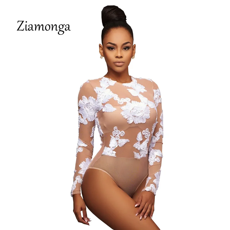 Factory Direct Embroidery Lace Bodysuit Women Transparent Sleeve Leotard Bodysuit Top V Neck Elegant Sexy Jumpsuit Romper
Factory Direct Embroidery Lace Bodysuit Women Transparent Sleeve Leotard Bodysuit Top V Neck Elegant Sexy Jumpsuit Romper