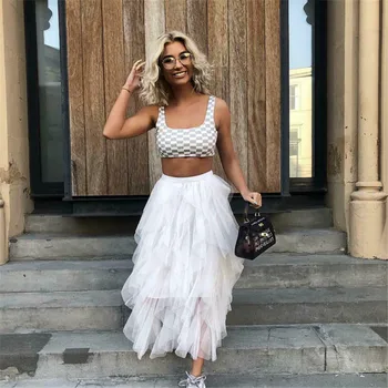 hirigin New Womens Tulle Tutu Long Skirts Female Casual High Waist Princess Party Skirt Ladies Fashion Summer Solid Mid-Calf
hirigin New Womens Tulle Tutu Long Skirts Female Casual High Waist Princess Party Skirt Ladies Fashion Summer Solid Mid-Calf