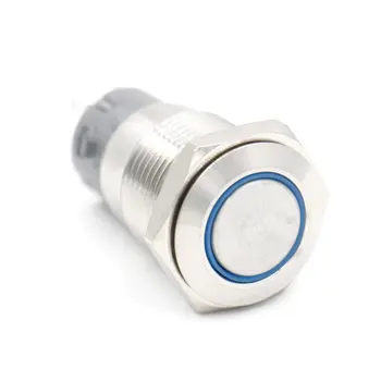 Eagle Eye Blue Led 16mm 220V Stainless Steel Round momentary latching 1no1nc Push Button Switch
Eagle Eye Blue Led 16mm 220V Stainless Steel Round momentary latching 1no1nc Push Button Switch