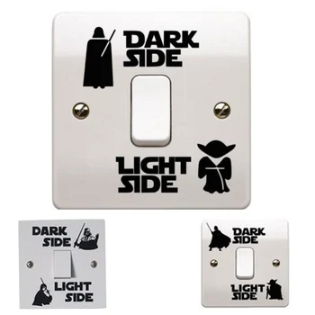 Home Decor Classic Movie Bedroom Living Room Mural Art Posters Removable Switch Sticker Star Wars Stickers Cartoon
Home Decor Classic Movie Bedroom Living Room Mural Art Posters Removable Switch Sticker Star Wars Stickers Cartoon