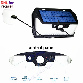 55 LED 900lm Solar Light remote control radar smart 3 side lighting Leds Waterpr camp street wall lamp yard g
55 LED 900lm Solar Light remote control radar smart 3 side lighting Leds Waterpr camp street wall lamp yard g