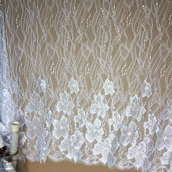Glace 3M/Lot African lace fabric Mesh soft skin friendly eyelash lace fabricDIY wedding dress skirt veil stitching materialTX660
Glace 3M/Lot African lace fabric Mesh soft skin friendly eyelash lace fabricDIY wedding dress skirt veil stitching materialTX660
