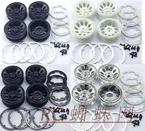 1.9" Beadlock Wheels/Rims 1/10 s rock crawler FJ 58588 CC01 Cruiser/FJ40 TAMIYA CC-01/AXIAL SCX10/RC8WD D90 Wrangler G2 JEEP
1.9" Beadlock Wheels/Rims 1/10 s rock crawler FJ 58588 CC01 Cruiser/FJ40 TAMIYA CC-01/AXIAL SCX10/RC8WD D90 Wrangler G2 JEEP