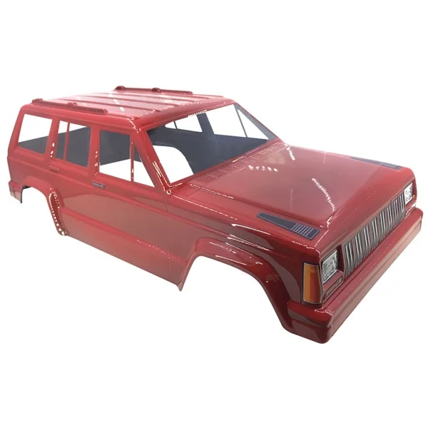 1/10 Crawler Clear Body with Decal for 1/10 Cherokee Crawler car wheelbase 300mm
1/10 Crawler Clear Body with Decal for 1/10 Cherokee Crawler car wheelbase 300mm