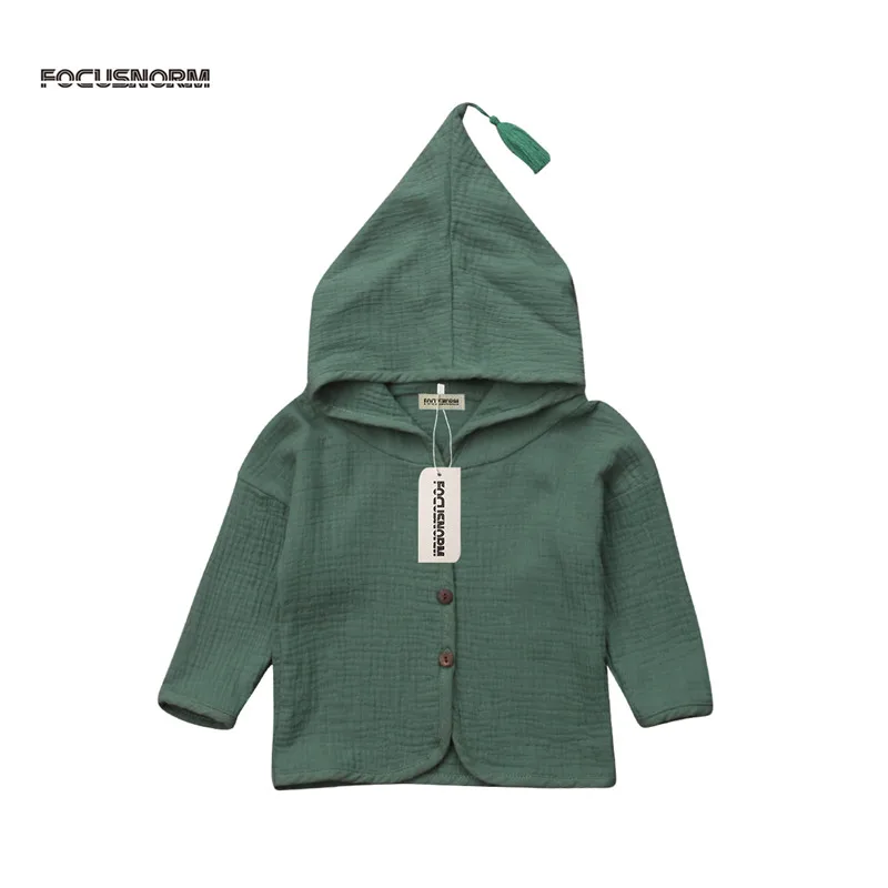 New Fashion1-6T Baby kids solid hooded Jackets Coats 2018 Autumn Spring long sleeve Buttons Girls boys Casual Outerwear Clothes
New Fashion1-6T Baby kids solid hooded Jackets Coats 2018 Autumn Spring long sleeve Buttons Girls boys Casual Outerwear Clothes