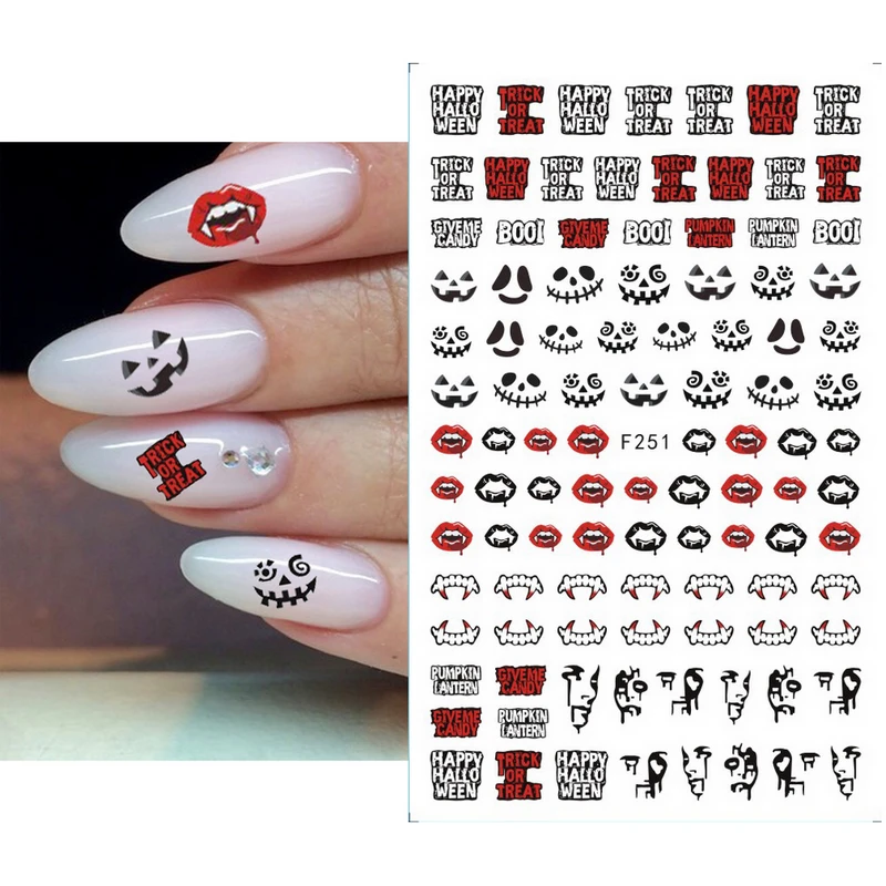 SUPER THIN SELF ADHENSIVE 3D NAIL ART NAIL SLIDER STICKER HALLOWEEN WITCH GHOST BAT PUMPKIN CASTLE MOON STARS F251-260
SUPER THIN SELF ADHENSIVE 3D NAIL ART NAIL SLIDER STICKER HALLOWEEN WITCH GHOST BAT PUMPKIN CASTLE MOON STARS F251-260