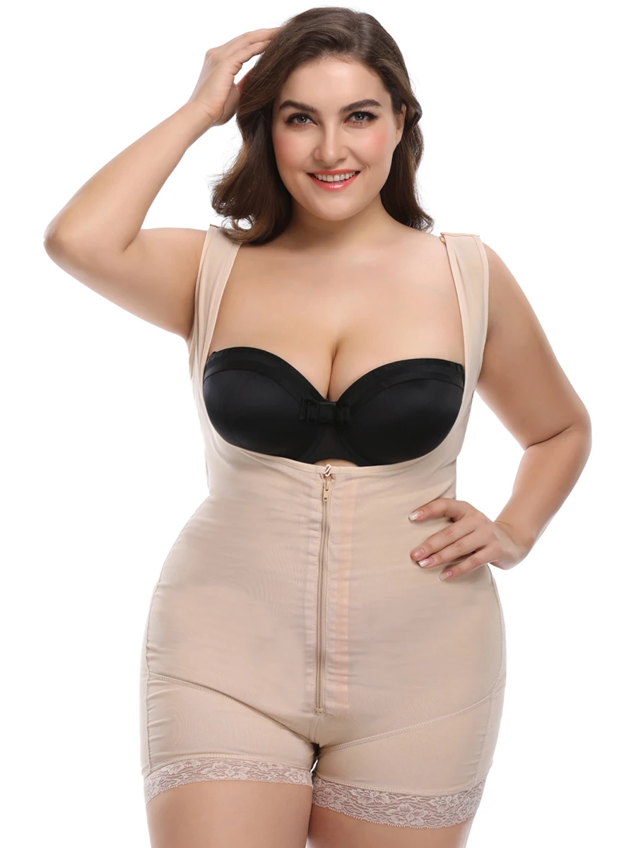 Butt Lift Tight Sculpting Body Shaper Fat Control Shapewear Full Body Bodysuits Women Sexy Underwear Slimming Shapewear (9)