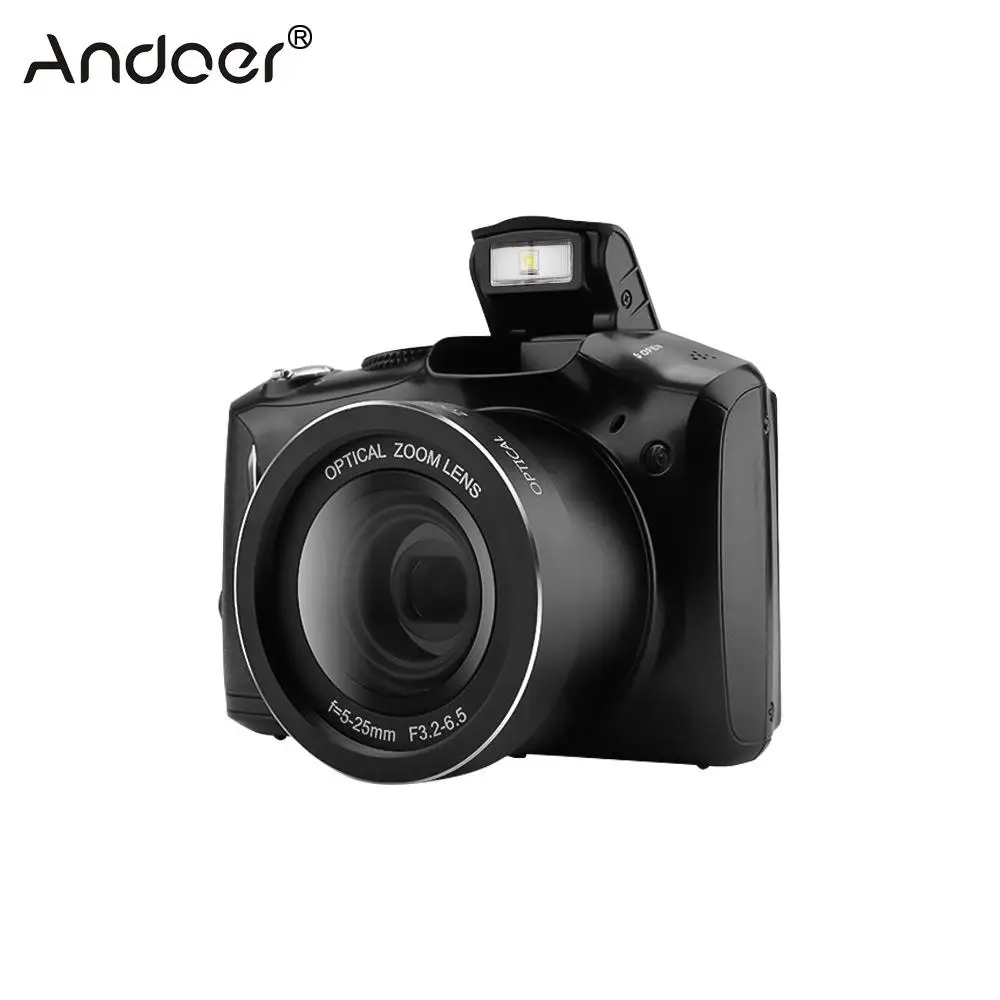Andoer 24MP 720P HD Home Use Portable Video Camera Vlogging Camcorder Video Recorder With 20X Zoom 3.5" IPS Display Flash Light
Andoer 24MP 720P HD Home Use Portable Video Camera Vlogging Camcorder Video Recorder With 20X Zoom 3.5" IPS Display Flash Light