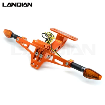 Universal CNC Motorcycle License Plate Holder Bracket Adjustable Angle Fender Eliminator LED For KTM RC8 RC8R RC125 125 Duke 990
Universal CNC Motorcycle License Plate Holder Bracket Adjustable Angle Fender Eliminator LED For KTM RC8 RC8R RC125 125 Duke 990