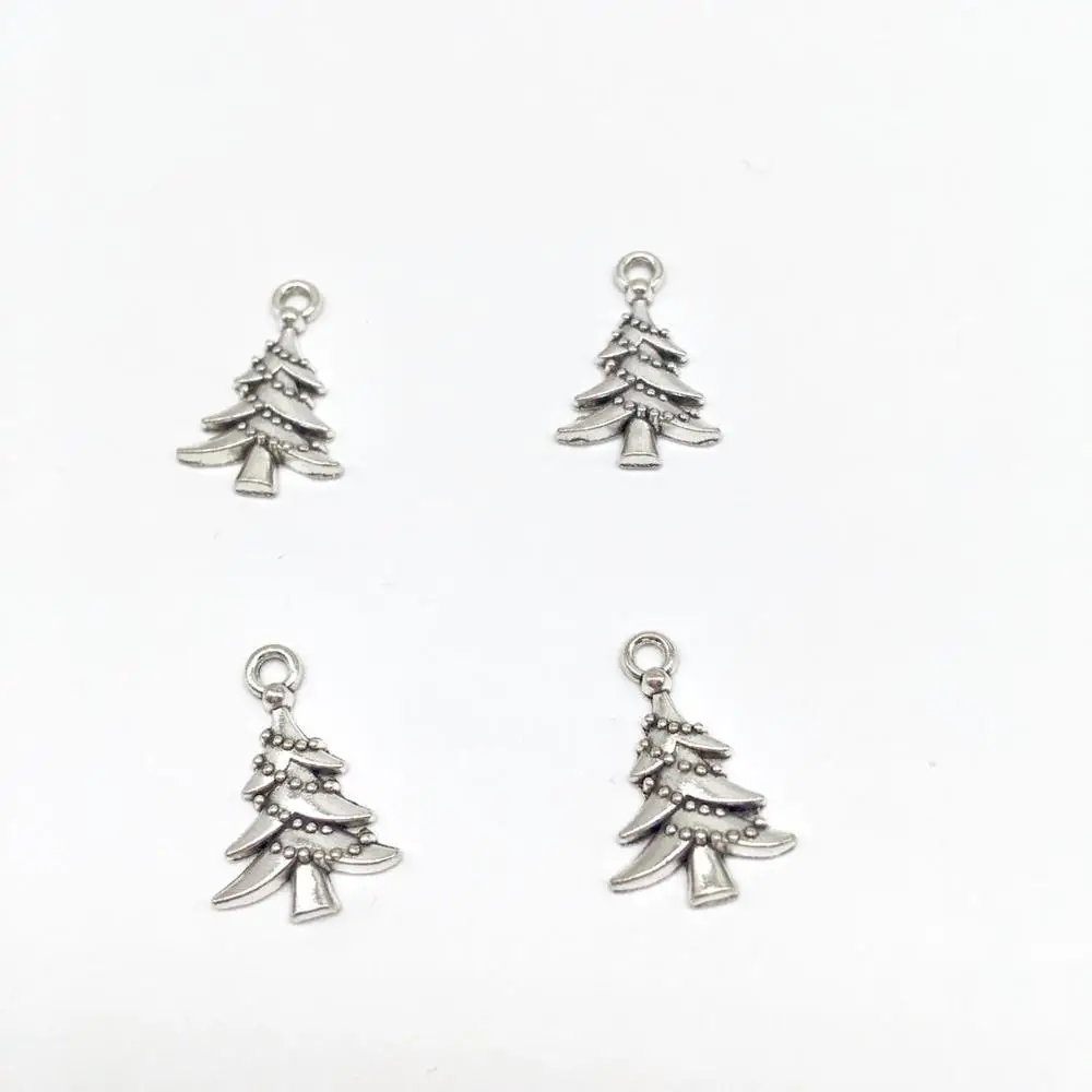 Fashion 22 pcs antique silver Christmas tree charms fit DIY necklace earring bracelet charms Jewelry Making
Fashion 22 pcs antique silver Christmas tree charms fit DIY necklace earring bracelet charms Jewelry Making