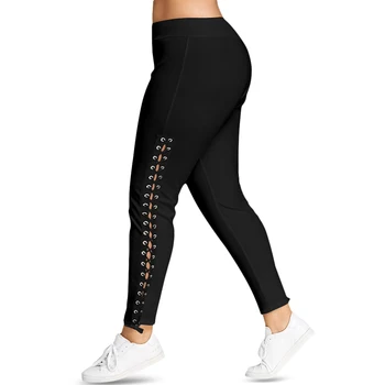 Wipalo Plus Size Lace Up Grommet Leggings 2018 Skinny Leggins Women Pencil Pants Trouser Black White Leggings 2018 Big Size 5XL
Wipalo Plus Size Lace Up Grommet Leggings 2018 Skinny Leggins Women Pencil Pants Trouser Black White Leggings 2018 Big Size 5XL