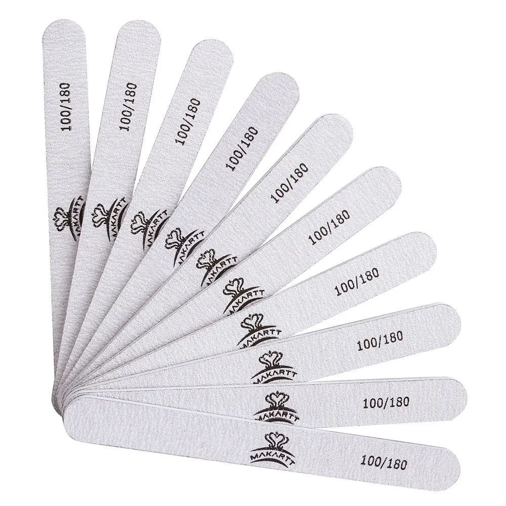 MAKARTT 10pcs/ pack Zebra Nail Files Washable Double-Side Emery Board 100/180 Grit Round Nail Buffering Files G0259
MAKARTT 10pcs/ pack Zebra Nail Files Washable Double-Side Emery Board 100/180 Grit Round Nail Buffering Files G0259