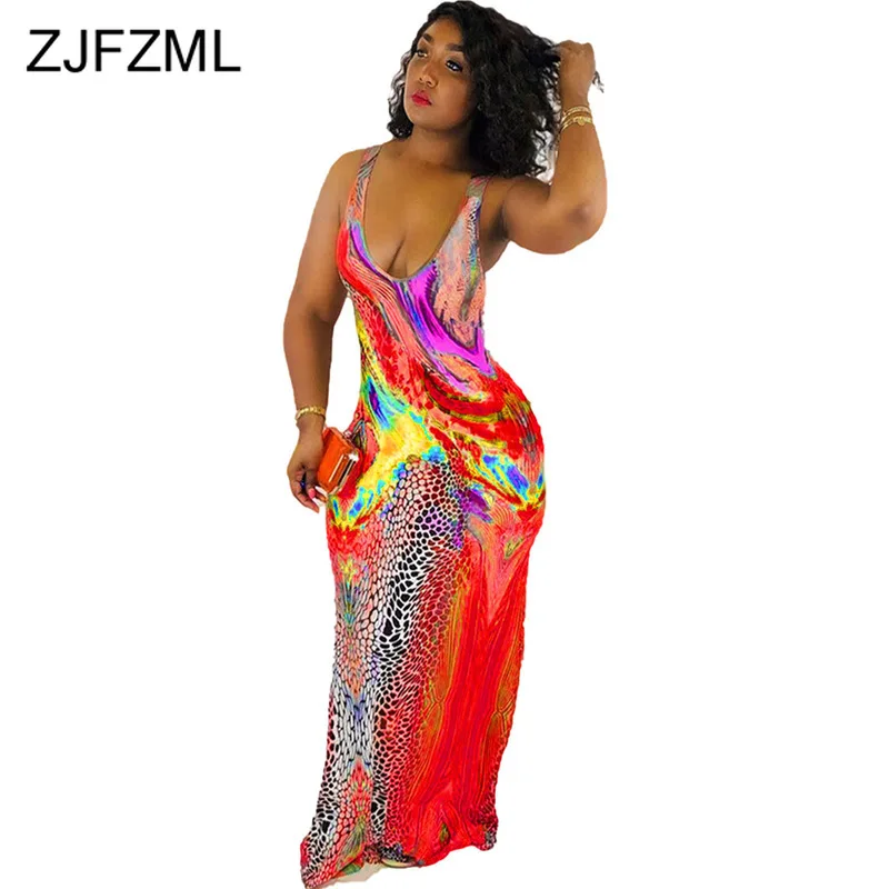 Leopard Print Sexy Plus Size Dress Women Deep V Neck Sleeveless Night Club Party Dress Summer Tank Backless Floor-Length Vestido
Leopard Print Sexy Plus Size Dress Women Deep V Neck Sleeveless Night Club Party Dress Summer Tank Backless Floor-Length Vestido