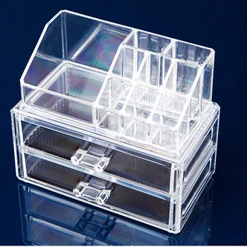 Crystal 2 Drawer Makeup Cosmetic Case Makeup Organizer Box Case Lipstick Jewelry Storage Box
Crystal 2 Drawer Makeup Cosmetic Case Makeup Organizer Box Case Lipstick Jewelry Storage Box