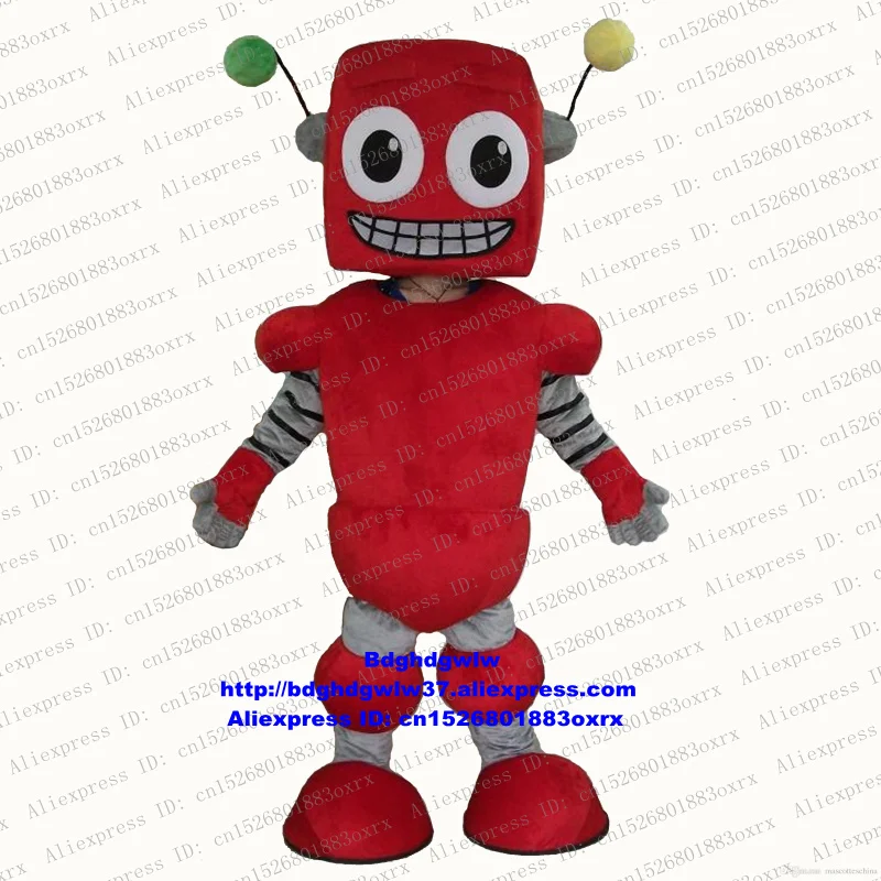 Red Robot Automaton Mascot Costume Adult Cartoon Character Outfit Suit Major Events Routine Press Briefing zx880
Red Robot Automaton Mascot Costume Adult Cartoon Character Outfit Suit Major Events Routine Press Briefing zx880