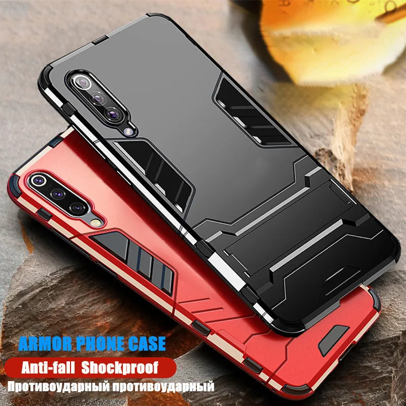 Shockproof Armor Case For Xiaomi Redmi K20 Pro Mi 9T Hybrid Soft Rubber Bumper Hard Stand Back Cover For Redmi 7 6 Phone Case
Shockproof Armor Case For Xiaomi Redmi K20 Pro Mi 9T Hybrid Soft Rubber Bumper Hard Stand Back Cover For Redmi 7 6 Phone Case