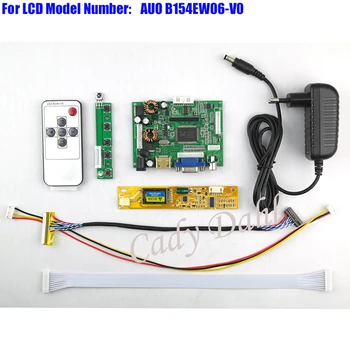 HDMI VGA 2AV Audio Video Controller Board + Inverter + Lvds Cable + Remote for B154EW06-V0 1280x800 1ch 6 bit LCD Display Panel
HDMI VGA 2AV Audio Video Controller Board + Inverter + Lvds Cable + Remote for B154EW06-V0 1280x800 1ch 6 bit LCD Display Panel