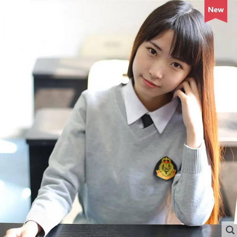 GYHYD School Uniform Design New School Girls JK Japanese Uniforms Sailor Suits Top Skirt with Knitting Cardigan Option
GYHYD School Uniform Design New School Girls JK Japanese Uniforms Sailor Suits Top Skirt with Knitting Cardigan Option