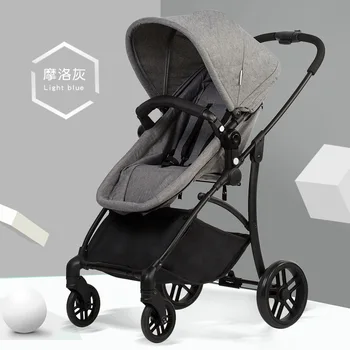 Newborn Lightweight Stroller Can Sit and Recline High Landscape Fold Baby Child Umbrella Trolley0-3Y
Newborn Lightweight Stroller Can Sit and Recline High Landscape Fold Baby Child Umbrella Trolley0-3Y