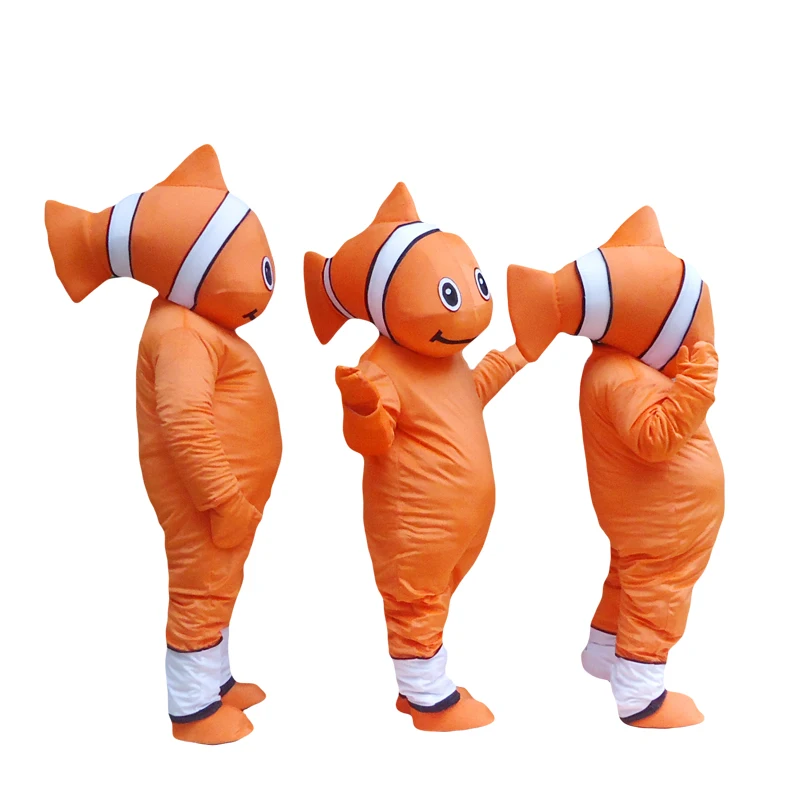

Nemo Clown Fish Mascot Adult Costume Hot Cartoon Character From Find Nemo Anime Cosplay Costumes Carnival Fancy Dress for School